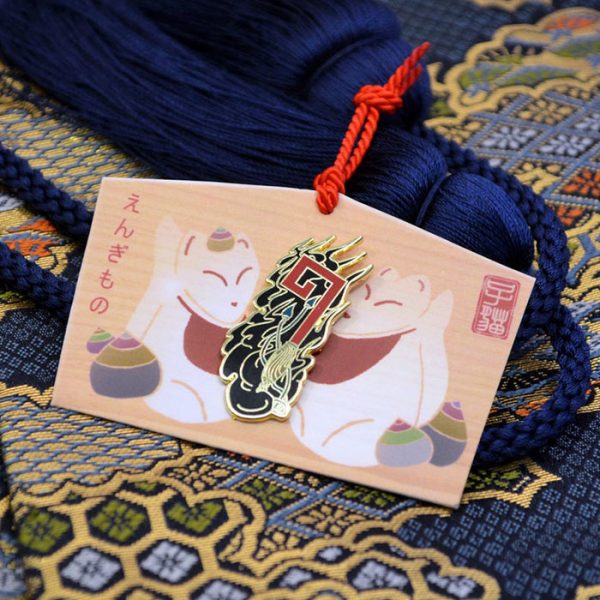 Kitsune Japanese Rice Granary Key Pin