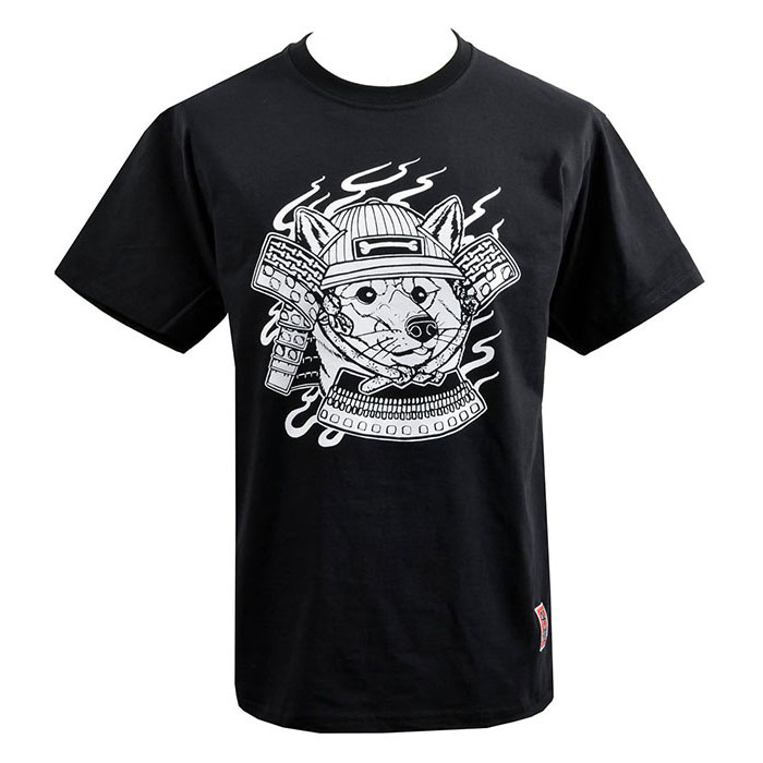 Men's Samurai Shiba T-Shirt | Japanese Design Brighton UK